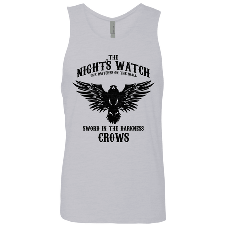 T-Shirts Heather Grey / S Watcher on the Wall Men's Premium Tank Top