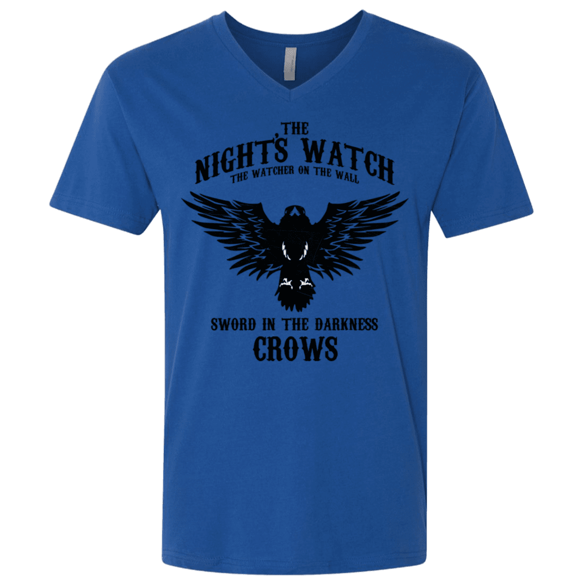 T-Shirts Royal / X-Small Watcher on the Wall Men's Premium V-Neck
