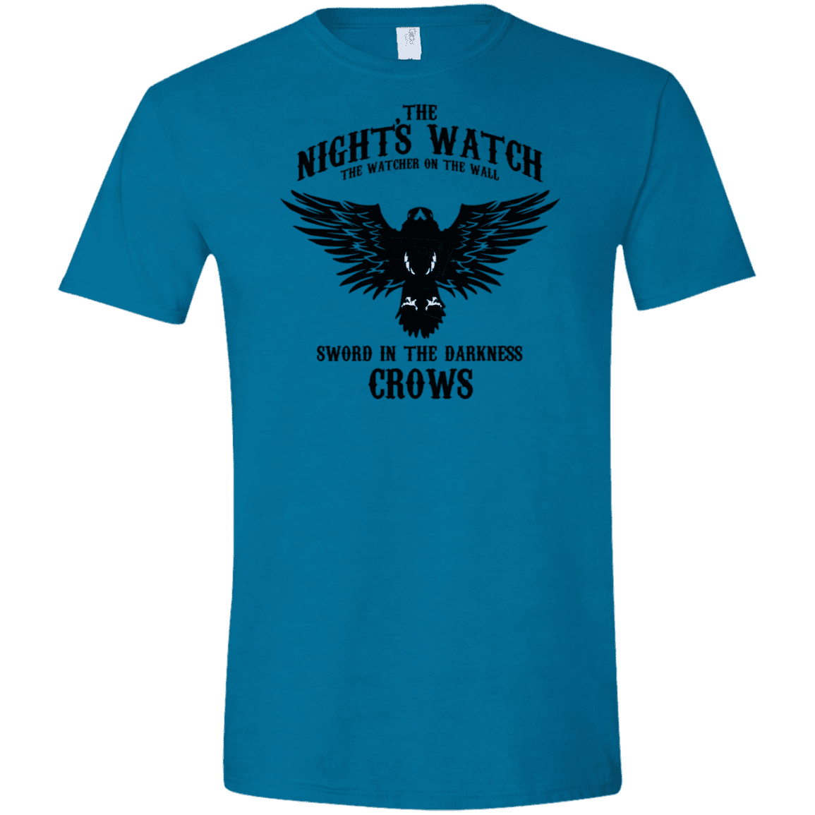 T-Shirts Antique Sapphire / S Watcher on the Wall Men's Semi-Fitted Softstyle