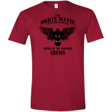 T-Shirts Cardinal Red / S Watcher on the Wall Men's Semi-Fitted Softstyle