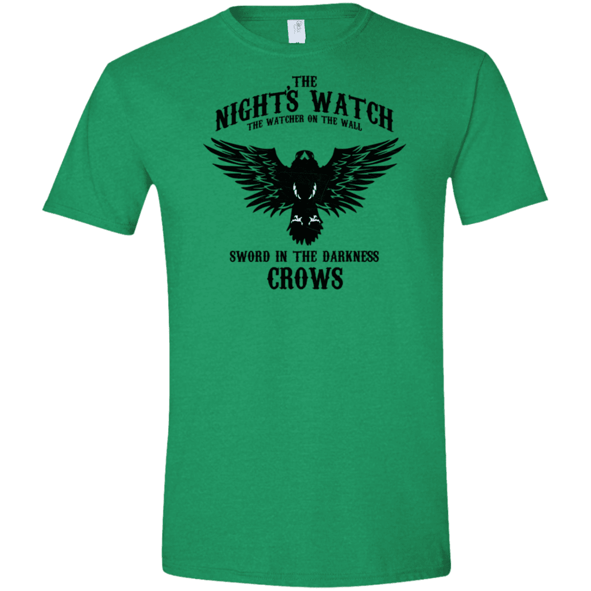 T-Shirts Heather Irish Green / M Watcher on the Wall Men's Semi-Fitted Softstyle