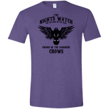 T-Shirts Heather Purple / S Watcher on the Wall Men's Semi-Fitted Softstyle