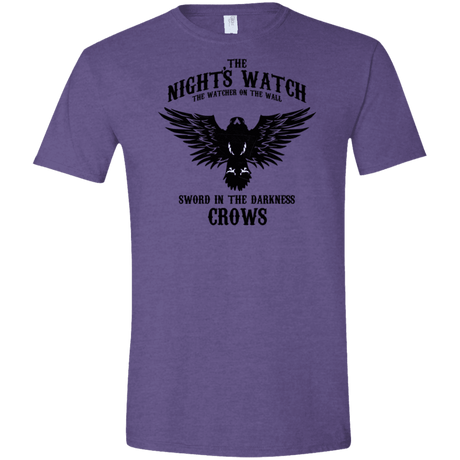 T-Shirts Heather Purple / S Watcher on the Wall Men's Semi-Fitted Softstyle