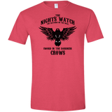T-Shirts Heather Red / S Watcher on the Wall Men's Semi-Fitted Softstyle