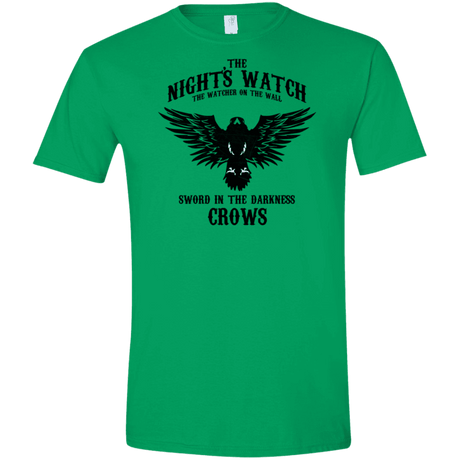T-Shirts Irish Green / S Watcher on the Wall Men's Semi-Fitted Softstyle