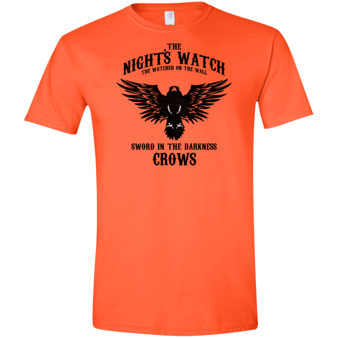 T-Shirts Orange / S Watcher on the Wall Men's Semi-Fitted Softstyle