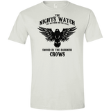 T-Shirts White / X-Small Watcher on the Wall Men's Semi-Fitted Softstyle