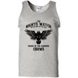 T-Shirts Ash / S Watcher on the Wall Men's Tank Top