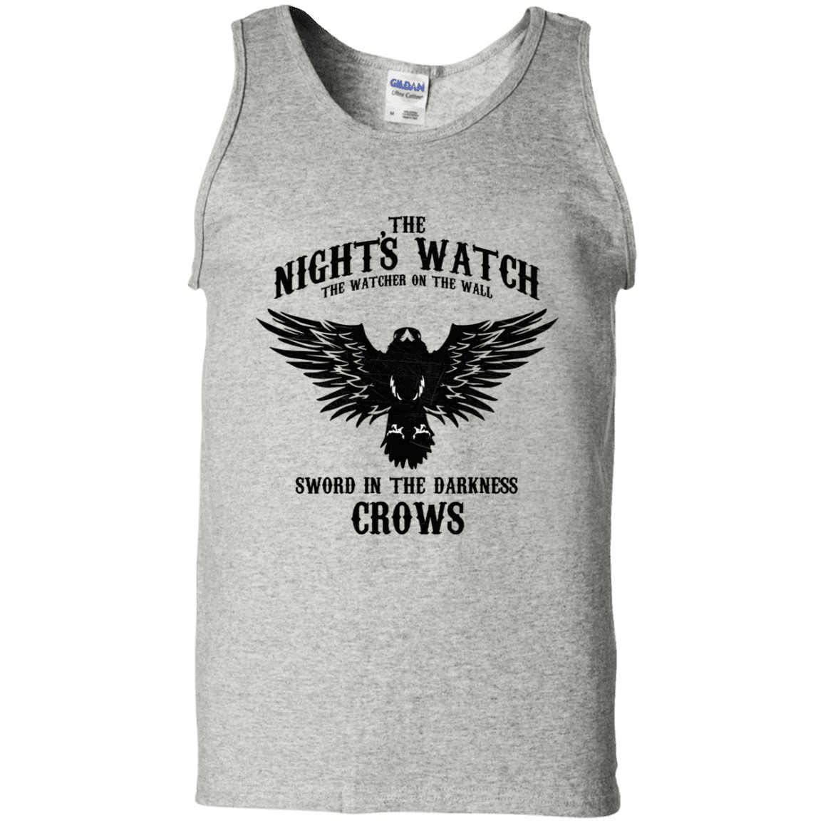 T-Shirts Ash / S Watcher on the Wall Men's Tank Top