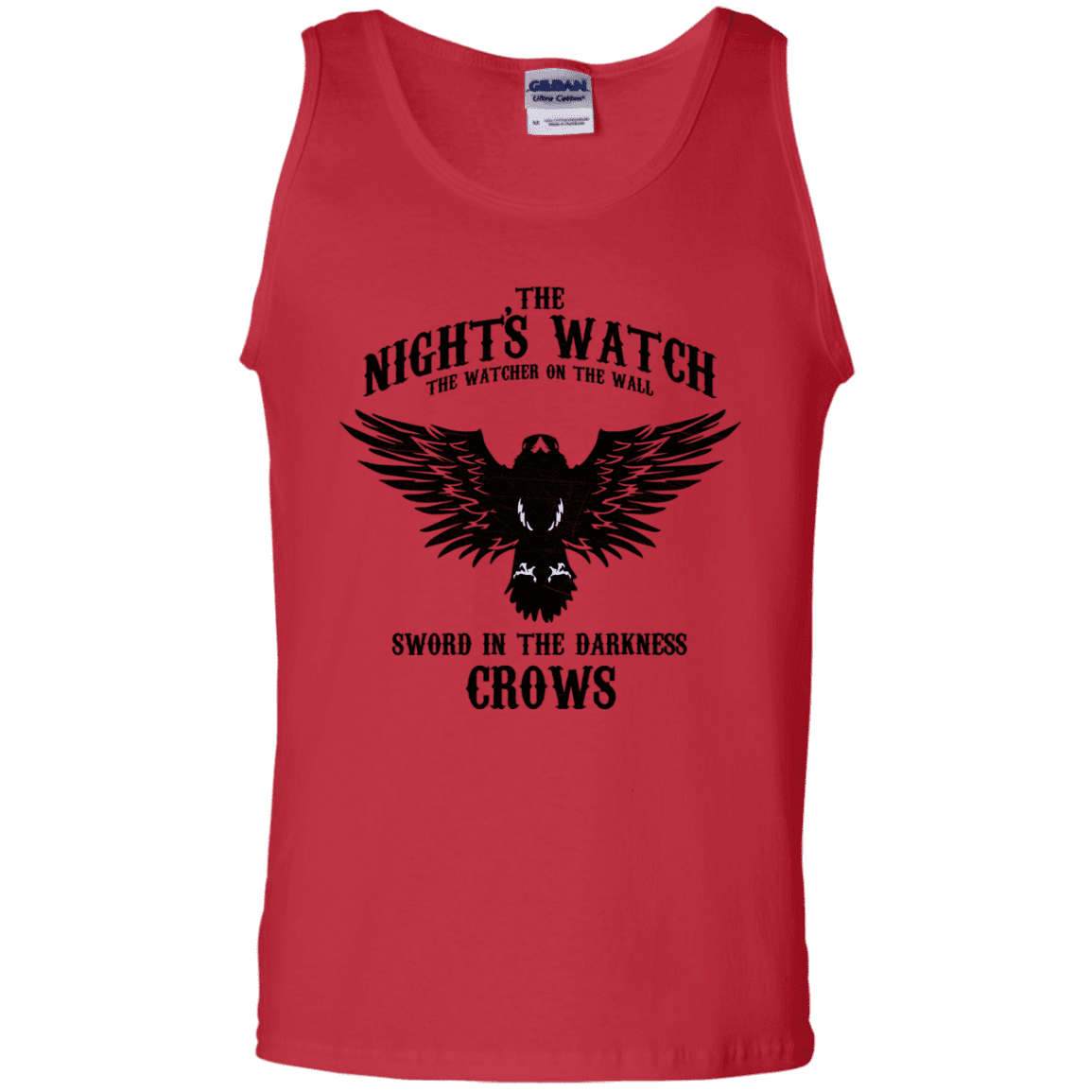 T-Shirts Red / S Watcher on the Wall Men's Tank Top