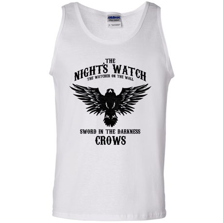 T-Shirts White / S Watcher on the Wall Men's Tank Top