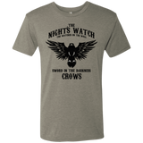T-Shirts Venetian Grey / S Watcher on the Wall Men's Triblend T-Shirt