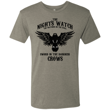 T-Shirts Venetian Grey / S Watcher on the Wall Men's Triblend T-Shirt