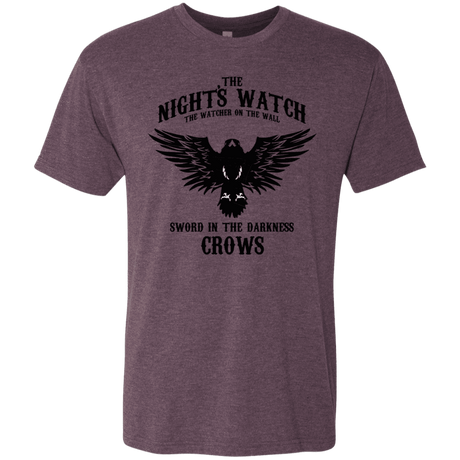 T-Shirts Vintage Purple / S Watcher on the Wall Men's Triblend T-Shirt