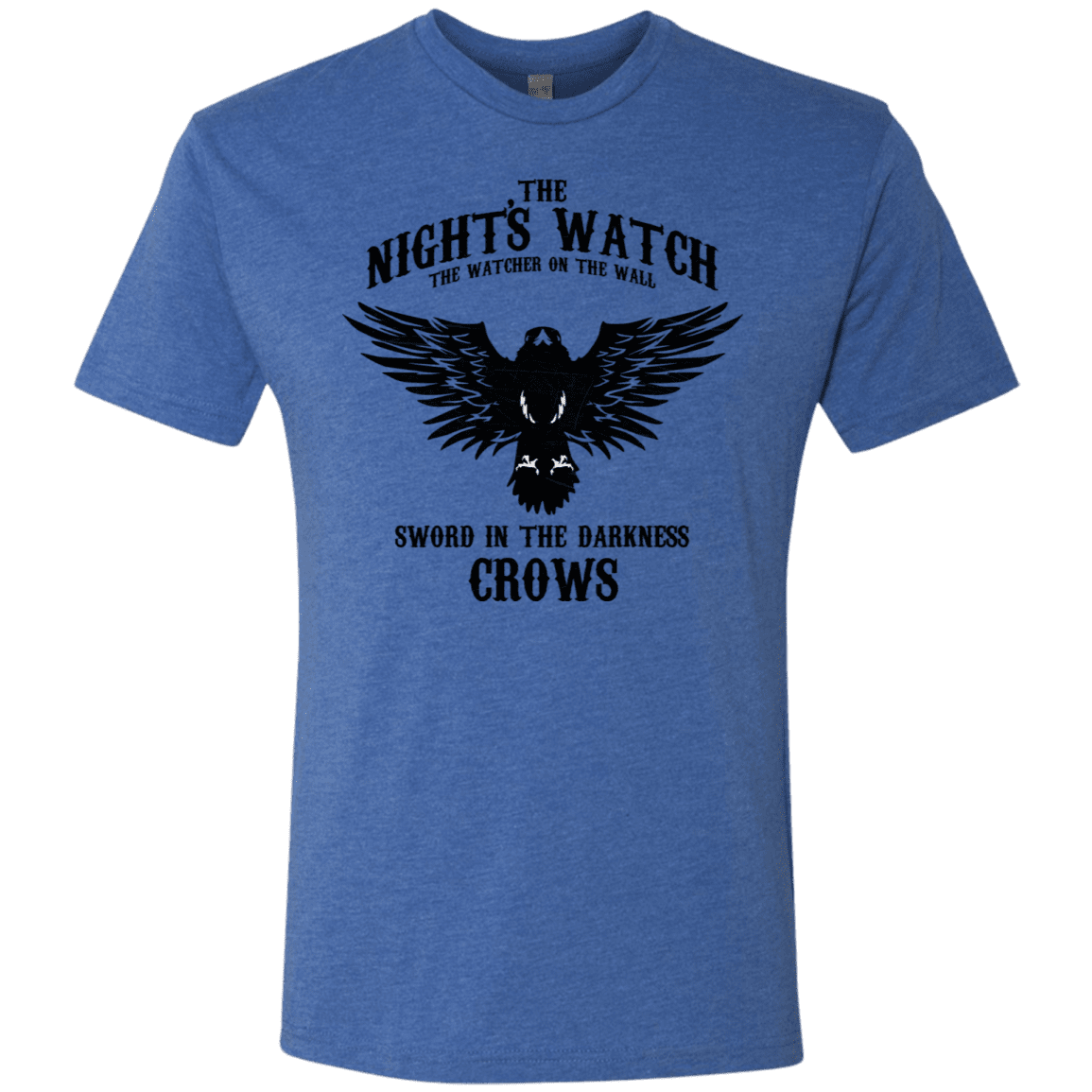 T-Shirts Vintage Royal / S Watcher on the Wall Men's Triblend T-Shirt