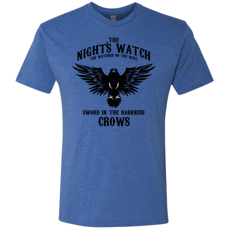 T-Shirts Vintage Royal / S Watcher on the Wall Men's Triblend T-Shirt
