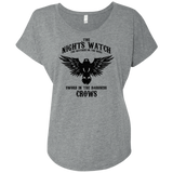 T-Shirts Premium Heather / X-Small Watcher on the Wall Triblend Dolman Sleeve