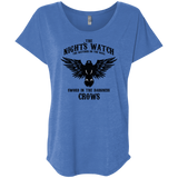 T-Shirts Vintage Royal / X-Small Watcher on the Wall Triblend Dolman Sleeve