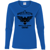 T-Shirts Royal / S Watcher on the Wall Women's Long Sleeve T-Shirt