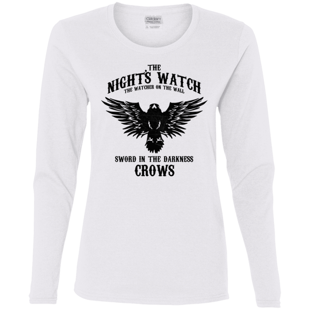 T-Shirts White / S Watcher on the Wall Women's Long Sleeve T-Shirt