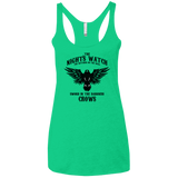 T-Shirts Envy / X-Small Watcher on the Wall Women's Triblend Racerback Tank