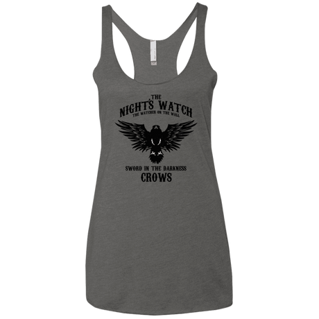 T-Shirts Premium Heather / X-Small Watcher on the Wall Women's Triblend Racerback Tank