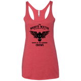 T-Shirts Vintage Red / X-Small Watcher on the Wall Women's Triblend Racerback Tank