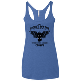 T-Shirts Vintage Royal / X-Small Watcher on the Wall Women's Triblend Racerback Tank