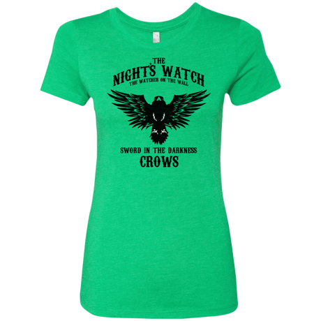 T-Shirts Envy / S Watcher on the Wall Women's Triblend T-Shirt