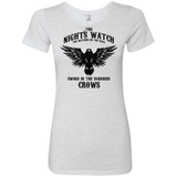T-Shirts Heather White / S Watcher on the Wall Women's Triblend T-Shirt