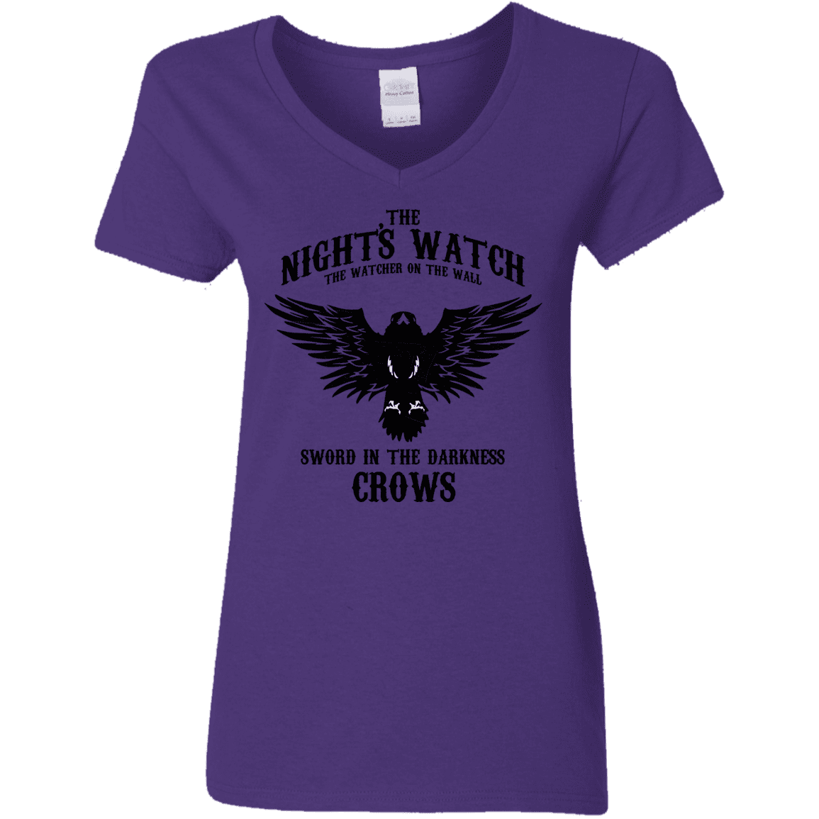 T-Shirts Purple / S Watcher on the Wall Women's V-Neck T-Shirt