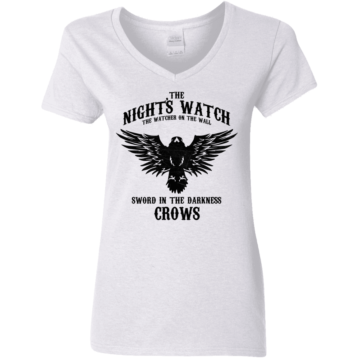 T-Shirts White / S Watcher on the Wall Women's V-Neck T-Shirt