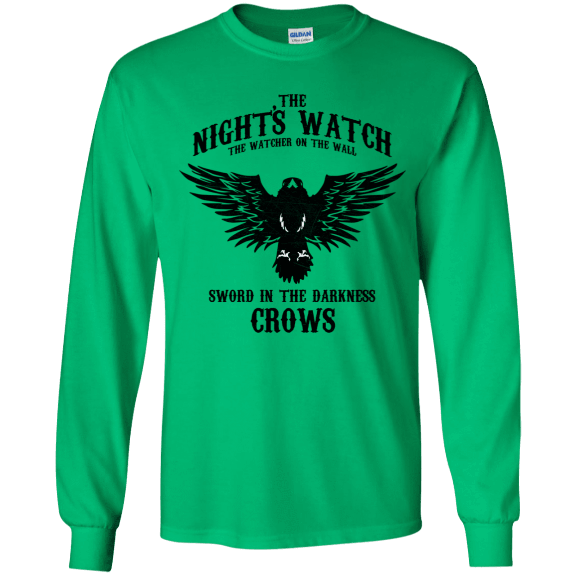 T-Shirts Irish Green / YS Watcher on the Wall Youth Long Sleeve T-Shirt