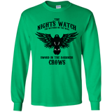 T-Shirts Irish Green / YS Watcher on the Wall Youth Long Sleeve T-Shirt