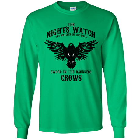 T-Shirts Irish Green / YS Watcher on the Wall Youth Long Sleeve T-Shirt