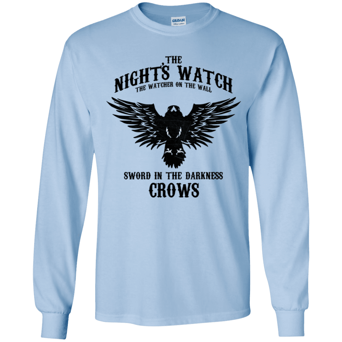 T-Shirts Light Blue / YS Watcher on the Wall Youth Long Sleeve T-Shirt