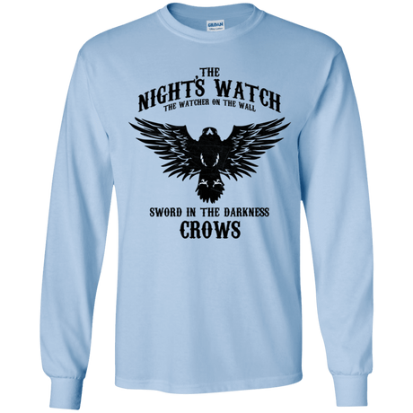 T-Shirts Light Blue / YS Watcher on the Wall Youth Long Sleeve T-Shirt