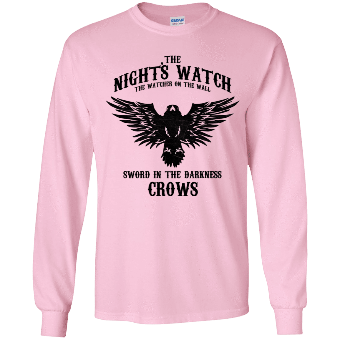 T-Shirts Light Pink / YS Watcher on the Wall Youth Long Sleeve T-Shirt