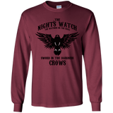 T-Shirts Maroon / YS Watcher on the Wall Youth Long Sleeve T-Shirt