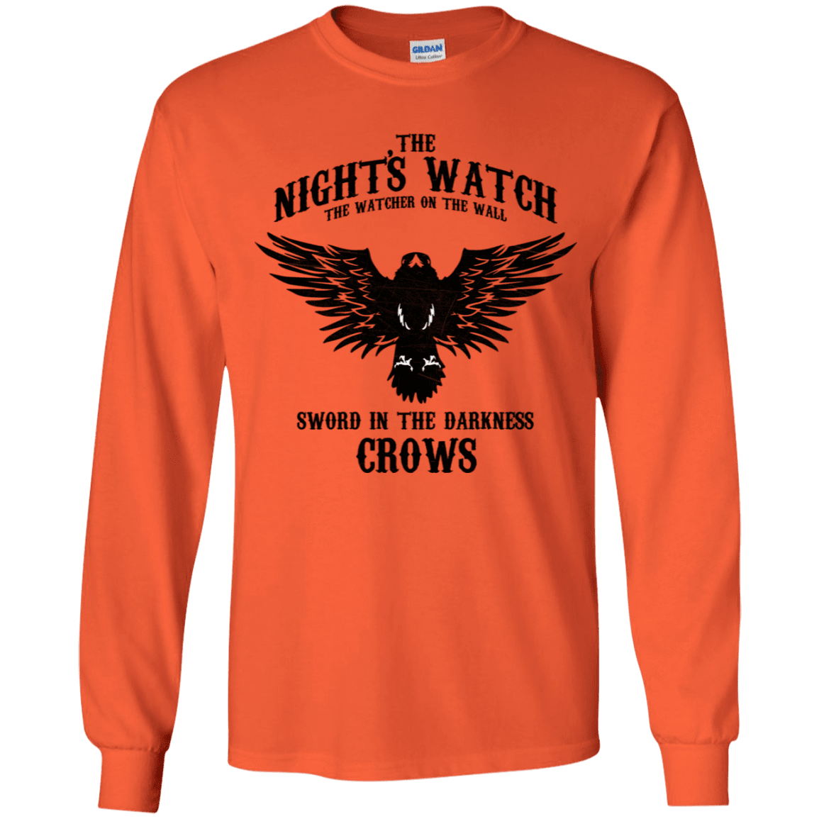 T-Shirts Orange / YS Watcher on the Wall Youth Long Sleeve T-Shirt