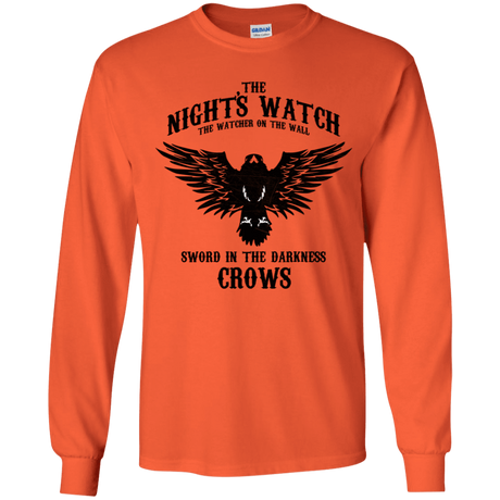 T-Shirts Orange / YS Watcher on the Wall Youth Long Sleeve T-Shirt
