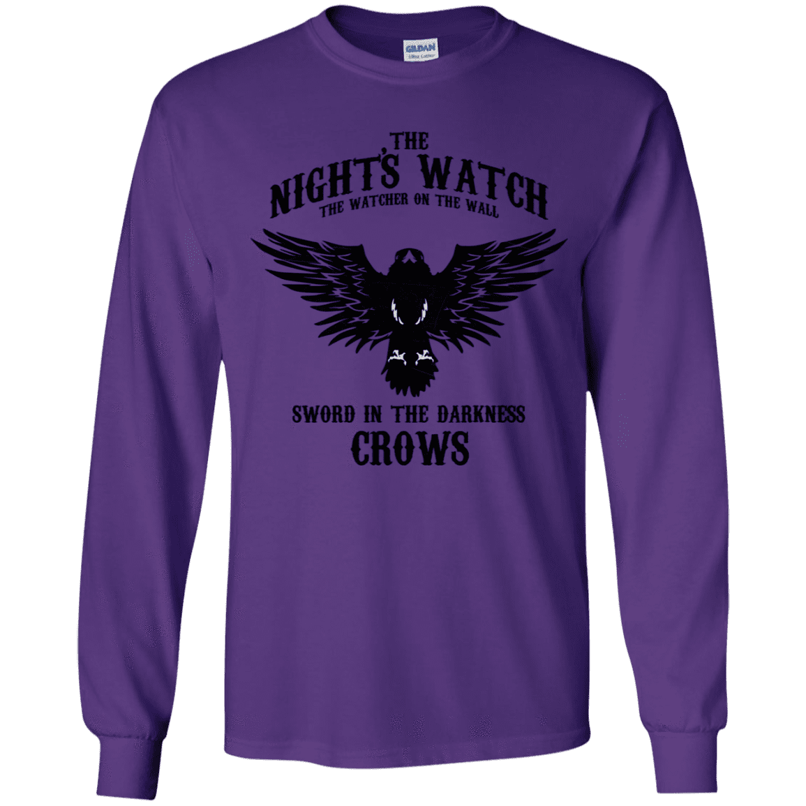 T-Shirts Purple / YS Watcher on the Wall Youth Long Sleeve T-Shirt