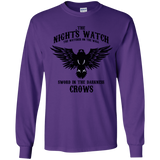 T-Shirts Purple / YS Watcher on the Wall Youth Long Sleeve T-Shirt