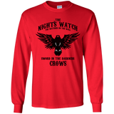T-Shirts Red / YS Watcher on the Wall Youth Long Sleeve T-Shirt