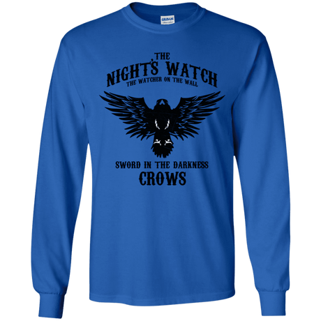 T-Shirts Royal / YS Watcher on the Wall Youth Long Sleeve T-Shirt