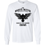 T-Shirts White / YS Watcher on the Wall Youth Long Sleeve T-Shirt