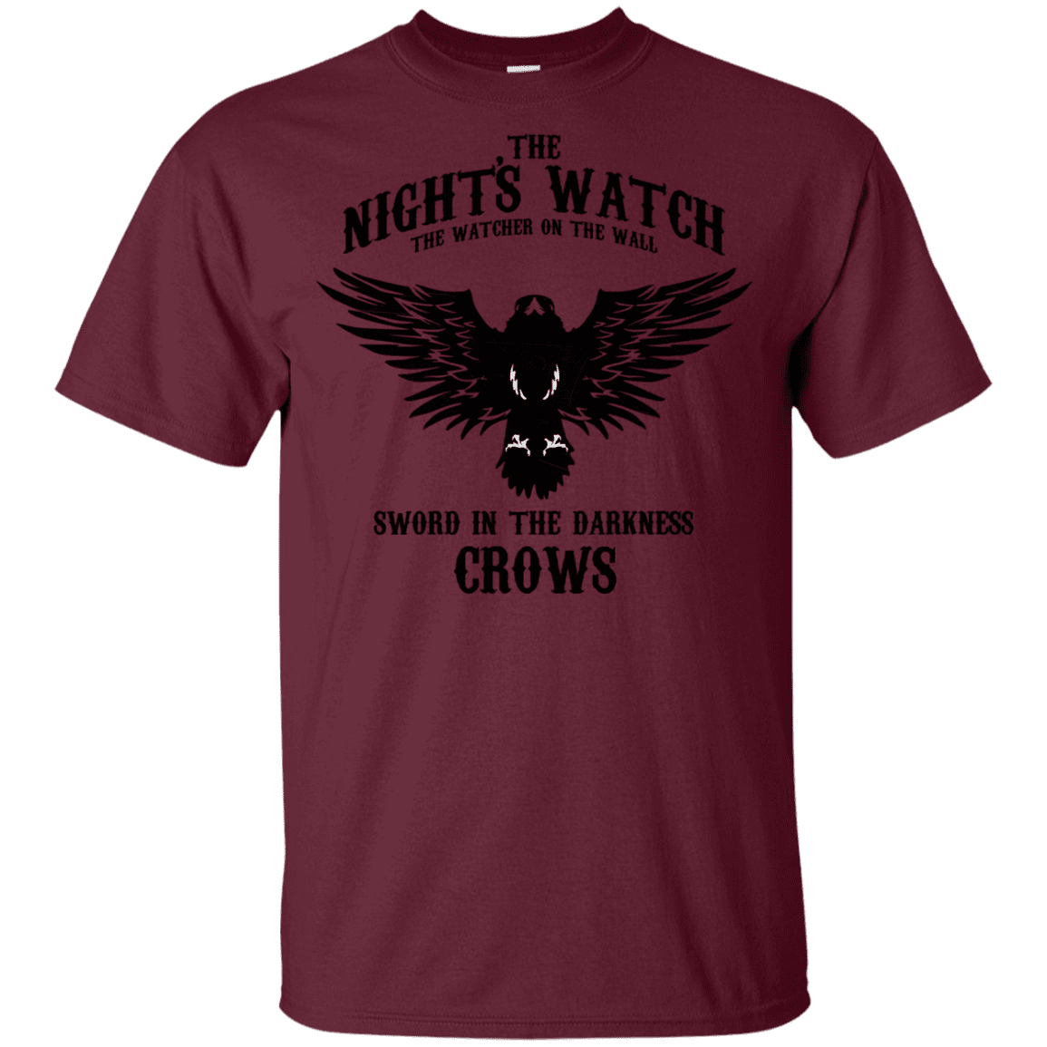 T-Shirts Maroon / YXS Watcher on the Wall Youth T-Shirt