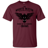 T-Shirts Maroon / YXS Watcher on the Wall Youth T-Shirt