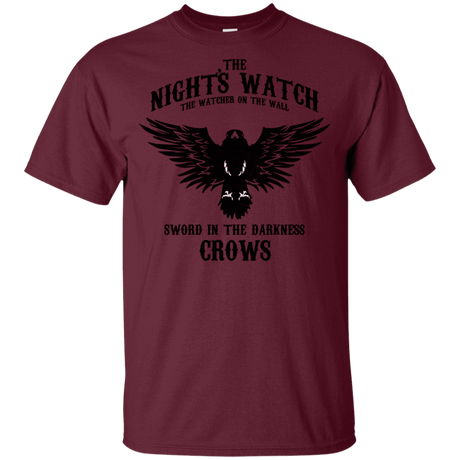 T-Shirts Maroon / YXS Watcher on the Wall Youth T-Shirt