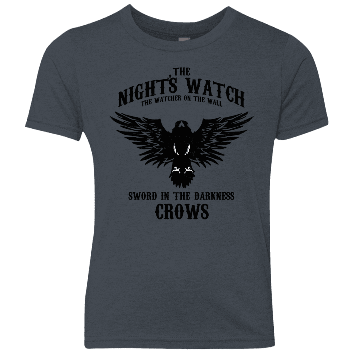 T-Shirts Vintage Navy / YXS Watcher on the Wall Youth Triblend T-Shirt